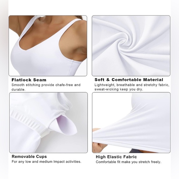 NWT The Gym People Workout Top Medium - Picture 5 of 9